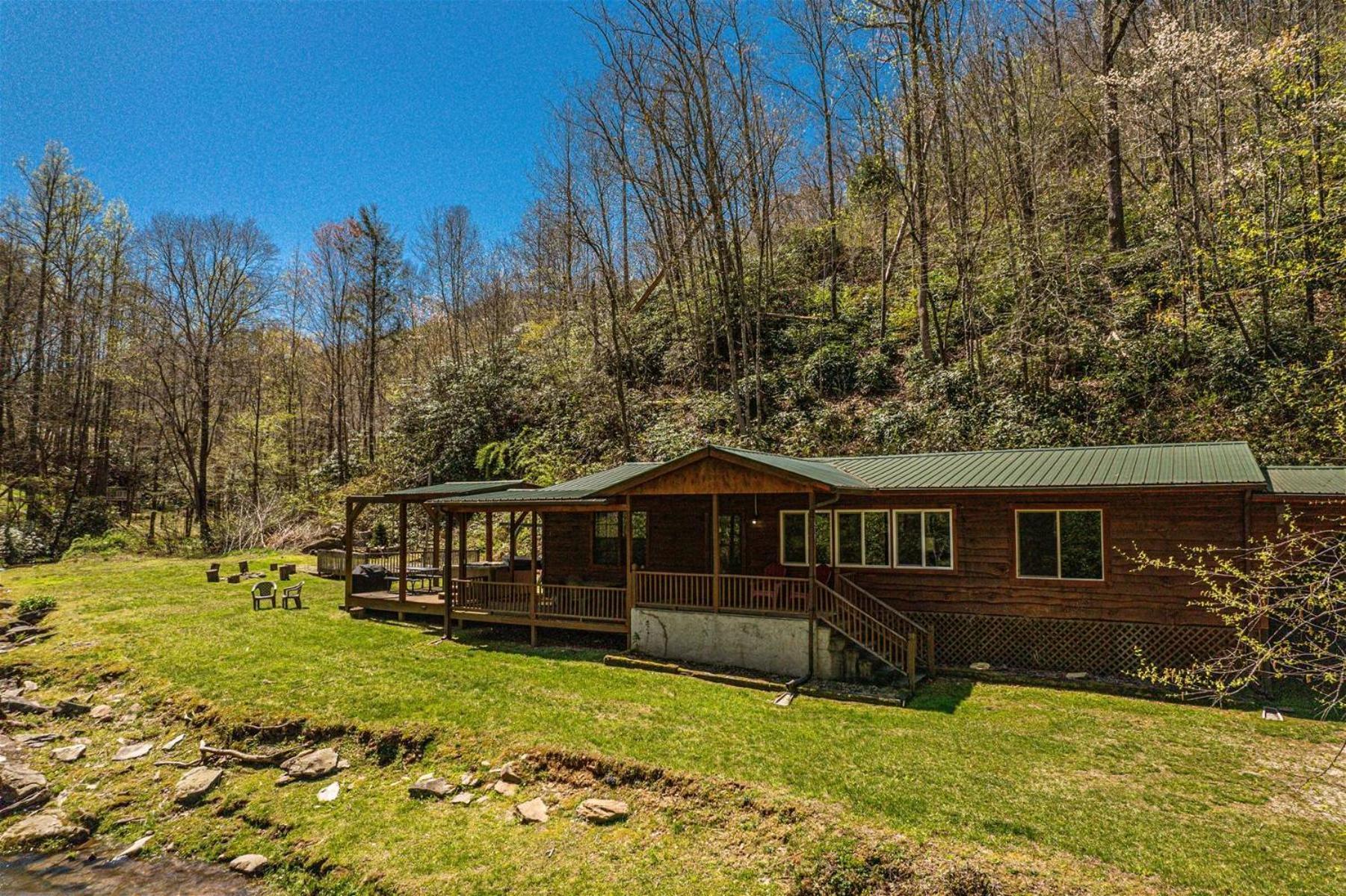 Waterfall Hideaway Villa Bryson City Eksteriør bilde