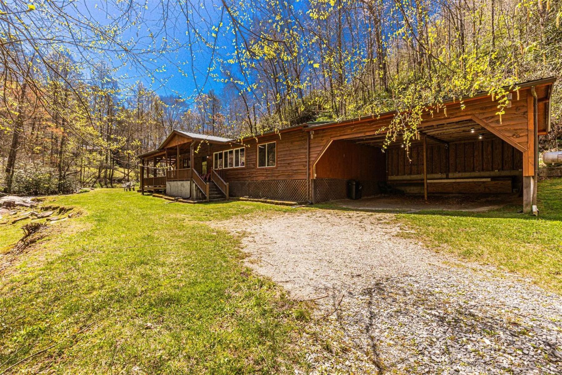 Waterfall Hideaway Villa Bryson City Eksteriør bilde