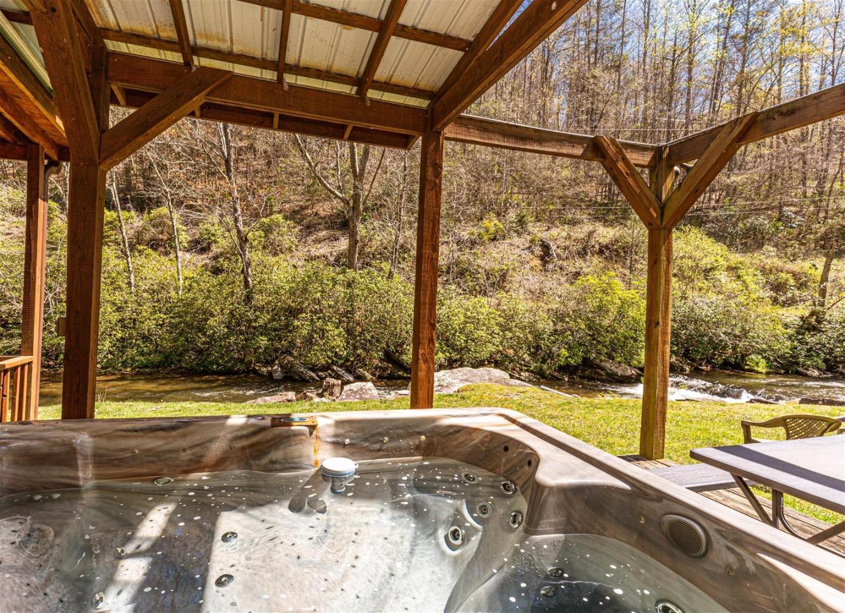 Waterfall Hideaway Villa Bryson City Eksteriør bilde