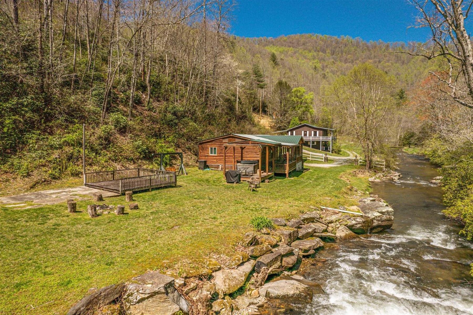 Waterfall Hideaway Villa Bryson City Eksteriør bilde